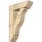 Ekena Millwork Funston Slat Rough Sawn Bracket w/ Offset Brace, Douglas Fir, 8"W x 26"D x 38"H BKT0806X26X38FST06RDF - alternate 1